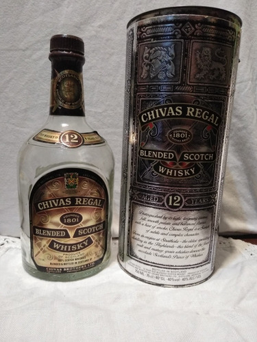 Botella De Colección Chivas Regal
