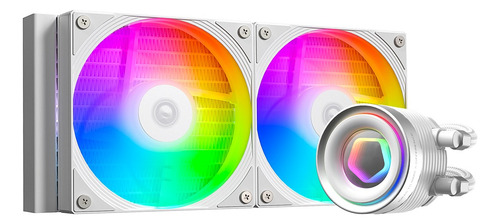 Watercooler Id Cooling Fx240 Inf White Argb 300w Intel Amd