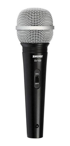 Micrófono Shure Sv100 Cableado 1/4 - Ideal Karaoke, Present