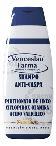 Shampoo Dermatite Seborreica Ciclopirox  E Piritionato 200ml