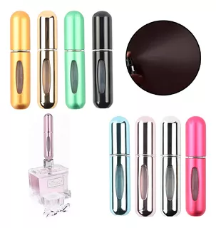 8pcs Mini Atomizador Para Perfume Recargable Capsula Viaje