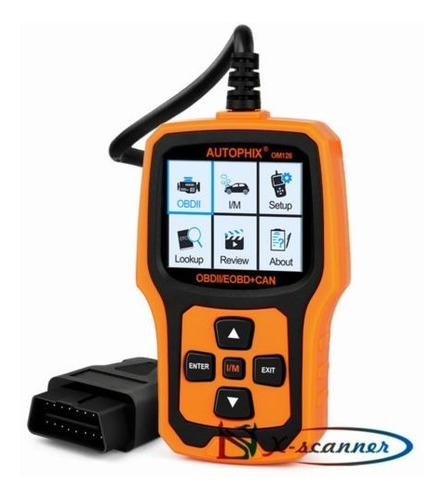Imagen 5 de 6 de Automotriz Obdii Escáner De Código Autophix Om126 Obd Obd2 L
