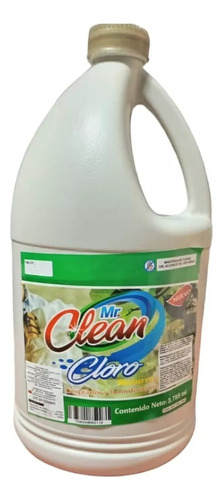 Cloro Blanqueador Mr. Clean ( Caja 4 Galones) 