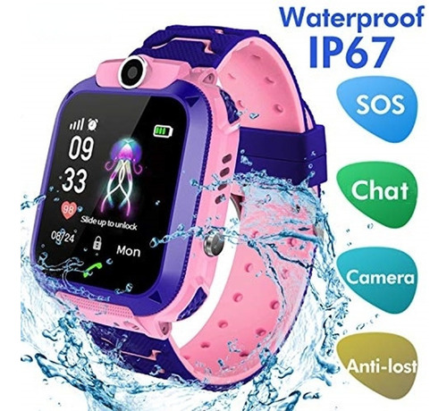 Reloj Inteligente Lbs Tracker Sos Chamad 1.44 Niños