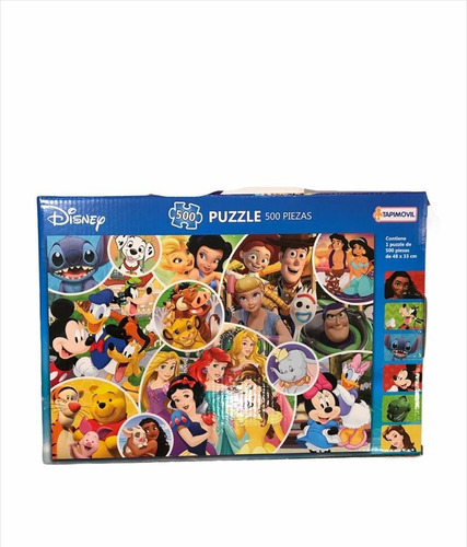 Rompecabezas Puzzle 500 Piezas Disney Art 101 * Boutique