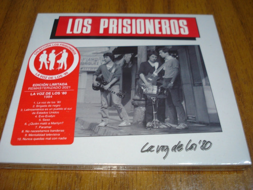 Cd Los Prisioneros / La Voz De Los 80 ( Nuevo Y Sellado)