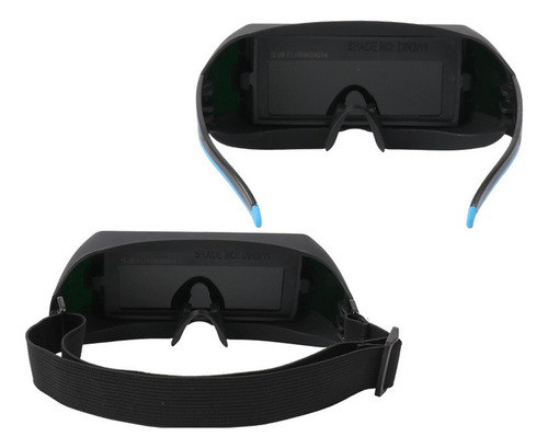 Gafas De Ojos De Soldador Solar Con Diadema Elástica Para
