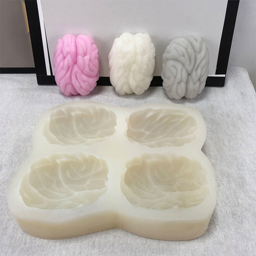 Molde De Silicona Con Forma De Vela (3 #mold) Para Decoració