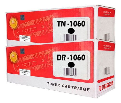 Tambor Drum Dr1060 Mas Toner Tn1060 Compatible Para Borther 