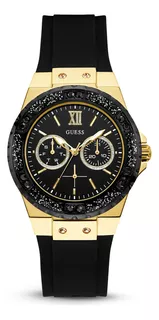 Reloj Guess U1053l7 Para Dama Color Negro 100% Original