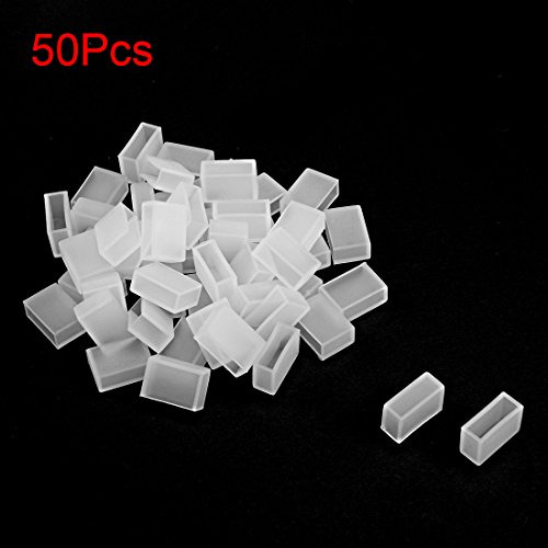 Tapn Silicona Led 5050 10mm Blanco