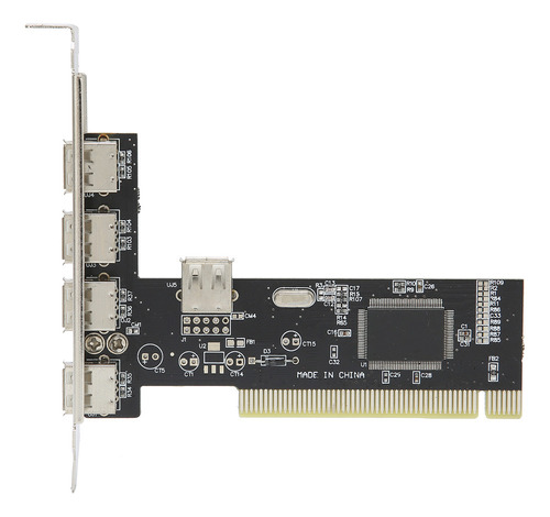 Tarjeta De Expansión Pci A Adaptador Hub Usb2.0 De 4 Puertos