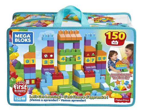 Mega Bloks Vamos A Aprender 150 Piezas Mattel