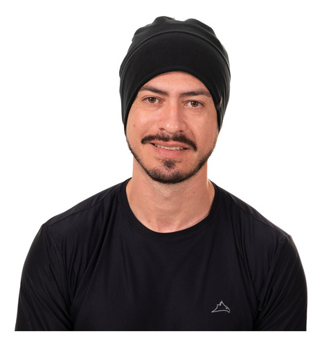 Gorro Neblina Fleece - Conquista Cor Preto Desenho Do Tecido Lisa Tamanho Unico