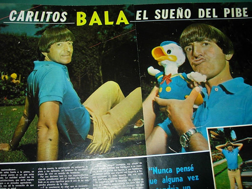 Carlitos Bala Sueño Del Pibe Clipping Revista Radiolandia