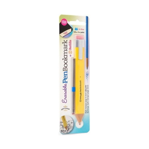 Pen Bookmark Yellow With Refills
