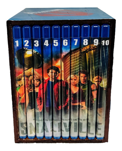 Smallville Superman Serie Completa Box Set Latino Bluray Hd