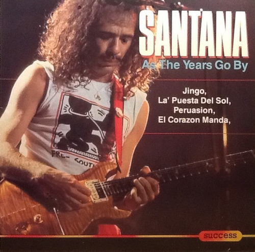 Santana As The Years Go By Cd 1989 Importado Francia
