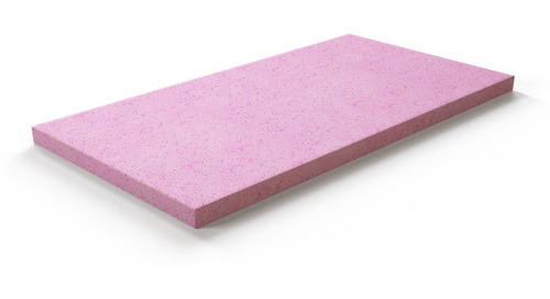 Colchoneta De Memory Foam 50kg Con Gel De 7cm Individual