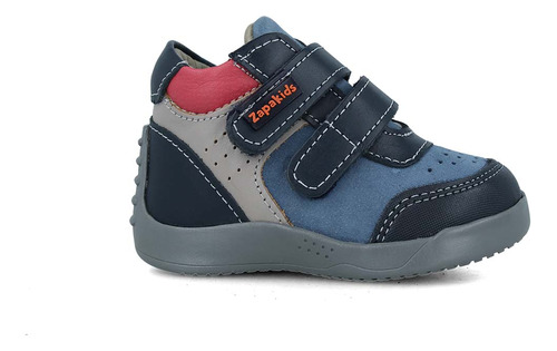 Botas Zapakids Niño Piel Zapato Casual Azul (12.0 - 15.0)