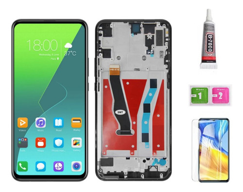 A Marco De Pantalla Lcd For Huawei Y9 Prime 2019 Negro