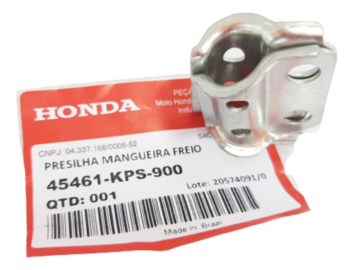 Presilha Mangueira Freio Crf 230 45461-kps-900 O Par Honda