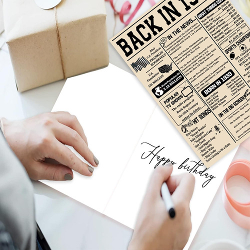 Tarjeta De Cumpleaños Enorme Mujeres Hombres, Regalos ...