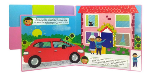 Livro Meu Mundo E Minha Viagem De Carro C/abas Todolivro