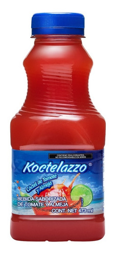 Koctelazzo Clamato Coctel De Tomate Y Almeja 24 Pzas 473ml