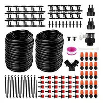 Comprar Kits Riego Goteo 98 Pie 98.4 Ft Boquilla Ajustable Tubo