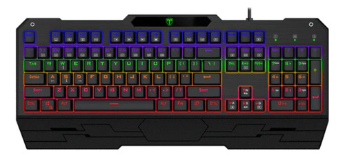 Teclado Mecanico T-dagger Battleship Rainbow - Revogames