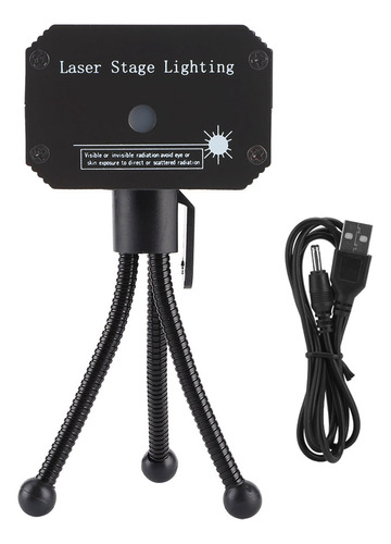 Proyector Stage Light Usb Mini Led Controlado Por Sonido