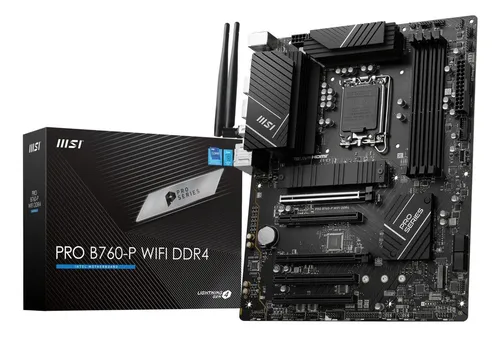 comprar Msi Pro B760-p Wifi Ddr4 Atx Moterbola, 4x Ddr4 ~ 128gb, 5x 