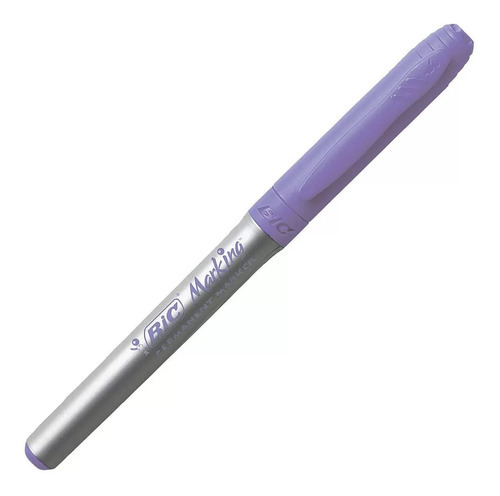 Marcador Permanente Marking 1.1mm - Lilás Pastel - Bic
