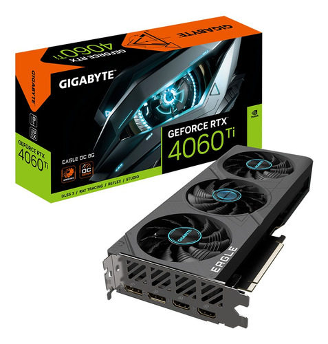 Tarjeta De Video Gigabyte Rtx 4060ti Oc 8gb 128bit P3.0/4.0