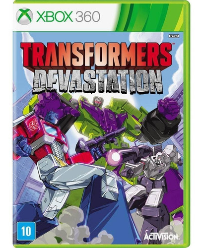 Transformers Devastation Xbox 360 Lacrado Mídia Física