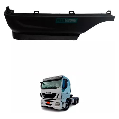 Spoiler Inf Parachoque Direito Para Iveco Stralis Hi-way  44