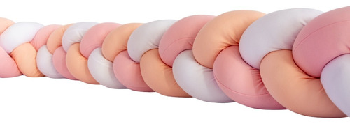 Entrenudos 1 Pieza Protector De Cama Matri Trenza Para Bebé 