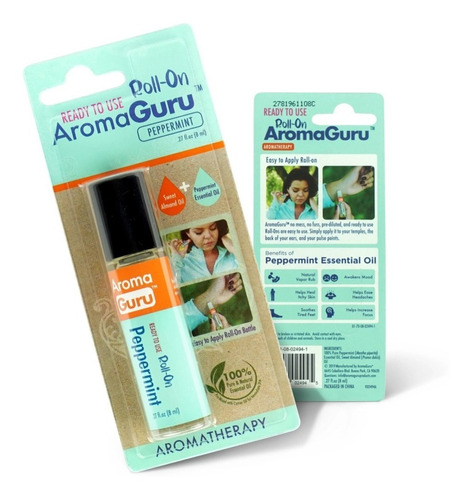 Aroma Guru Roll-on Peppermint Aromatherapy