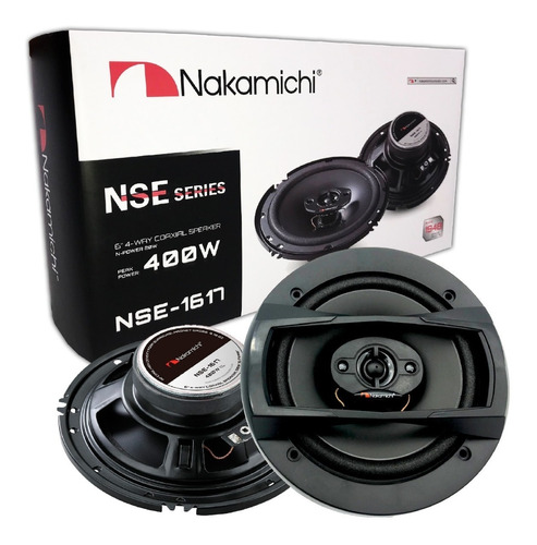 Parlante 6 Pulgadas Auto Nakamichi Coaxial 2 Vias 400w