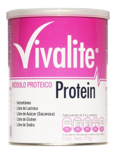 Vivalite Protein Tarro 275 Gramos