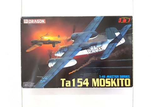 Modelismo Avion 1/48 Focke Wulf Ta 154 Luftwaffe Dragon