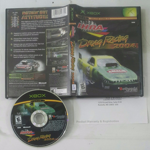 Ihra Drag Racing 2004 / Xbox Clasico