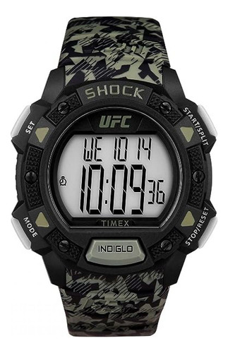 Reloj Para Hombre Timex Ufc Core Shock Tw4b27500 Verde