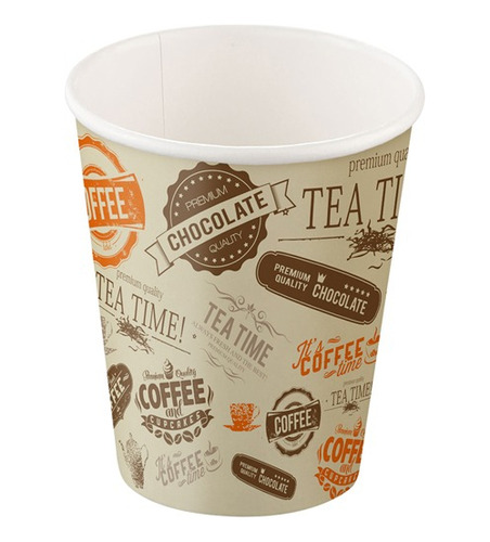 Vaso Polipapel Hot 190cc / 6,5 Oz (50 Unidades) 