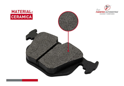 Jgo Balatas Ceramica Traseras Bmw 740i Base 4.0 1995