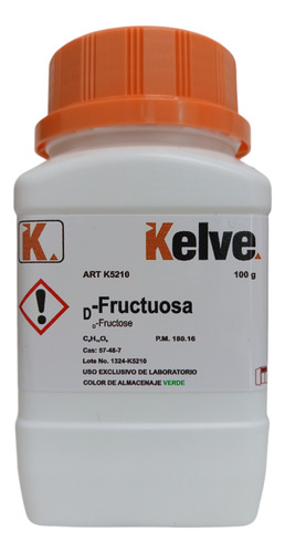 D-fructuosa (levulosa) R. A. De 100 G Kelve K5210