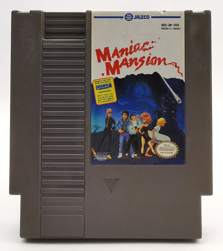 Maniac Mansion Nes Nintendo * R G Gallery