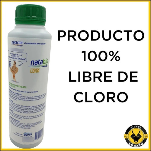 Imagen 10 de 10 de Combo Pastillas Boya + Alguicida Natabio Piletas Lona Cloro