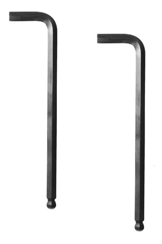 2 Llaves Allen Punta Bola Hexagonal 10 Mm Urrea® Uso Pesado